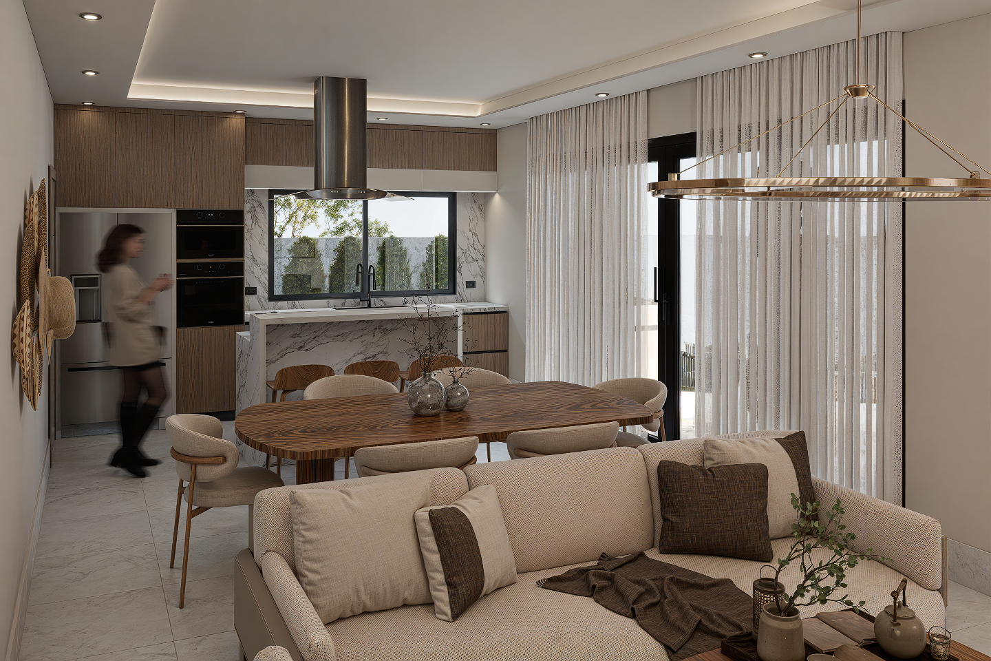 VILLA GEMA-VISTA A COCINA 2-OF
